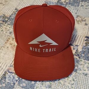 Nike Trail Maroon Cap with Logo